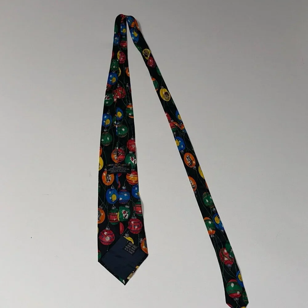 1995 MENS LOONEY TUNES MANIA TIE